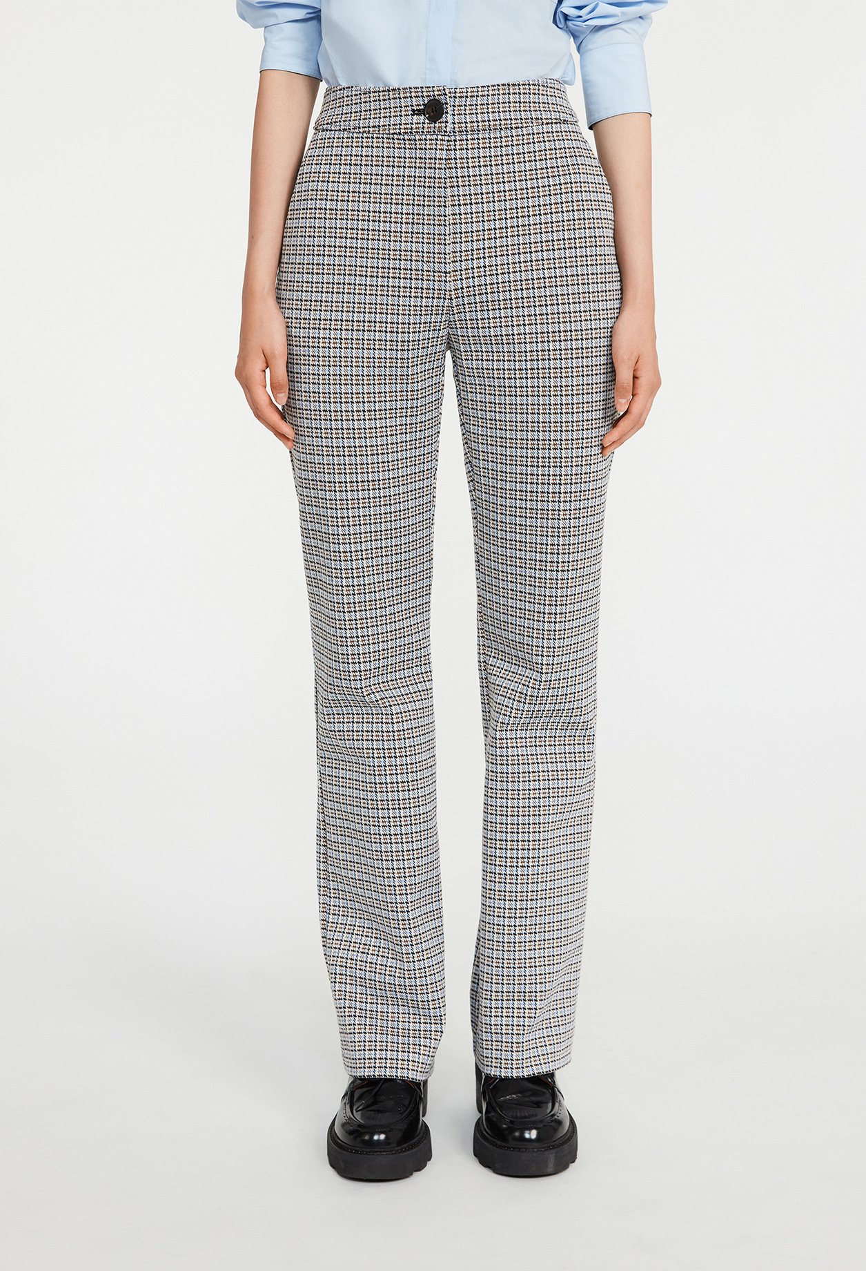 Pantalon &agrave; motifs