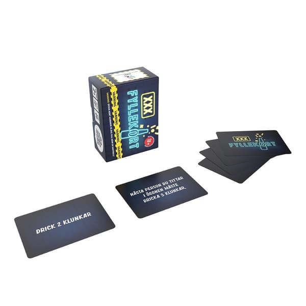 Spel Fyllekort - Full som en kastrull (SE)