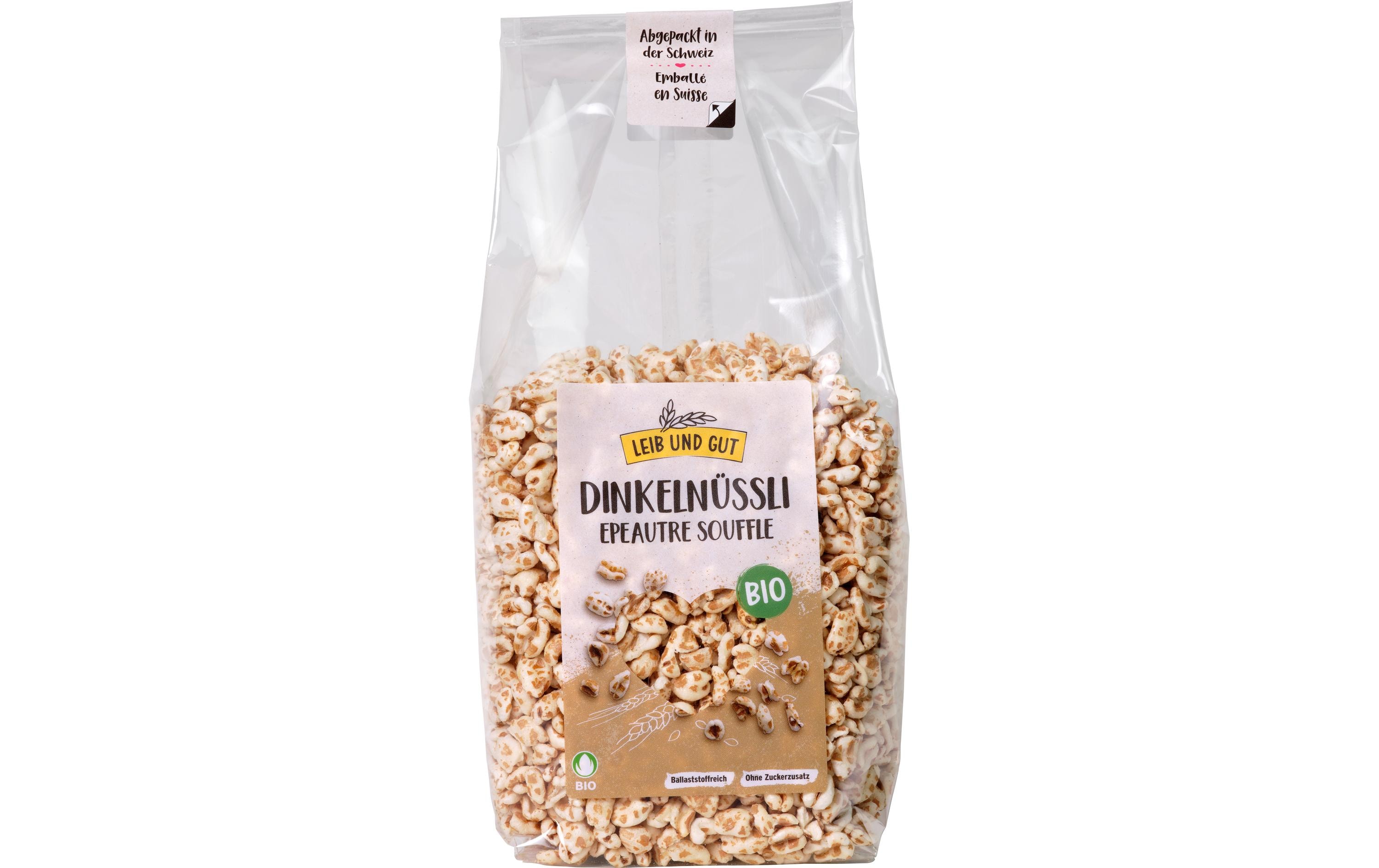 Bio Dinkel Nüssli 100 gFrühstückscerealien in Bio-Qualität