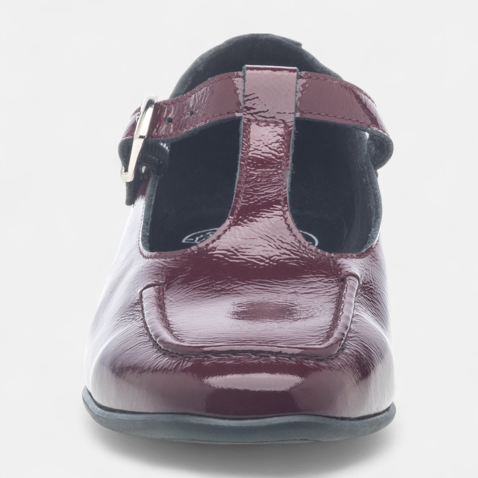 Babies Femme en cuir bordeaux