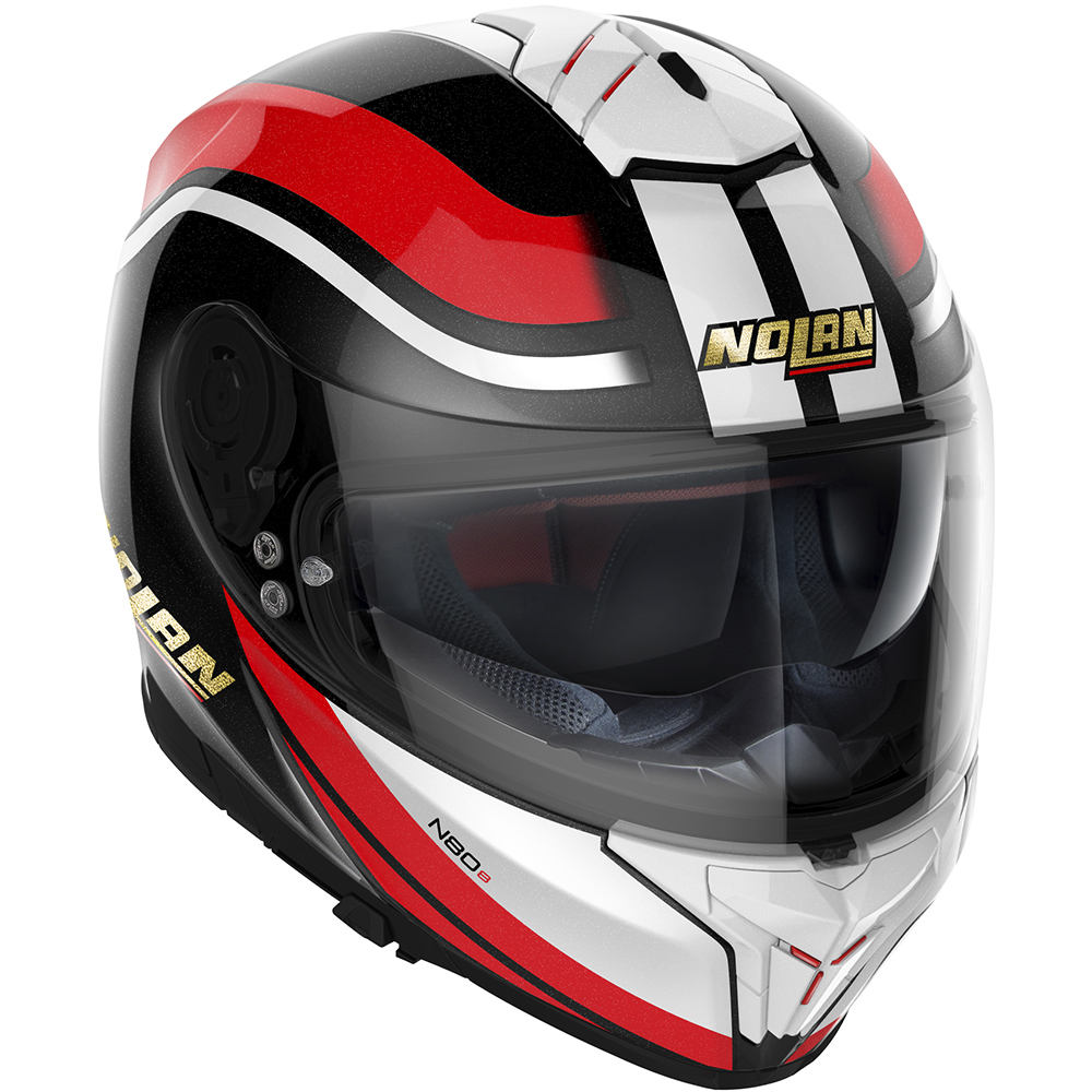 Nolan - Casque N80-8 50th Anniversary Noir / Blanc / Rouge