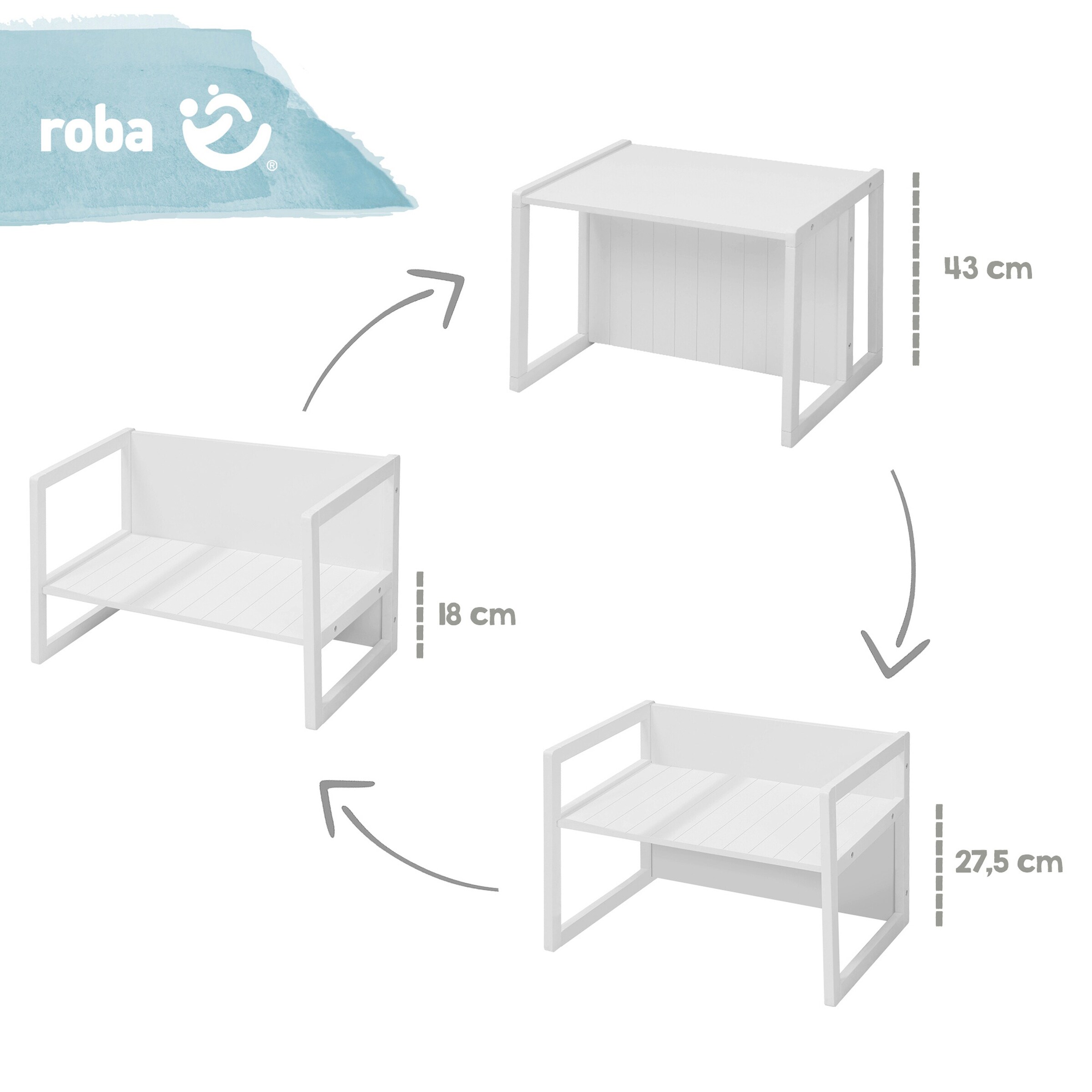 roba Sitzbank/ Tisch
