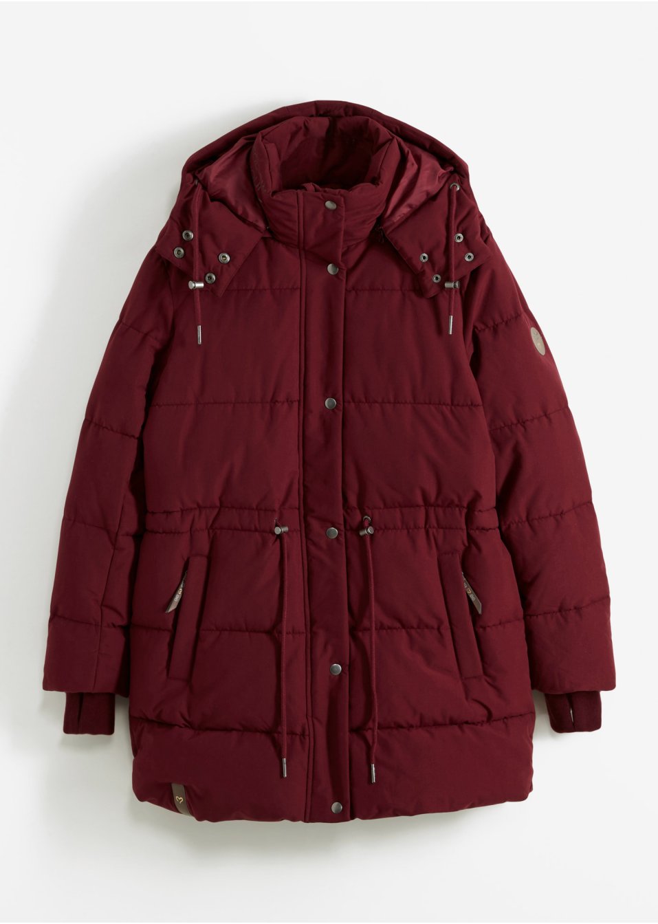 Veste matelassée avec lien à nouer à la taille