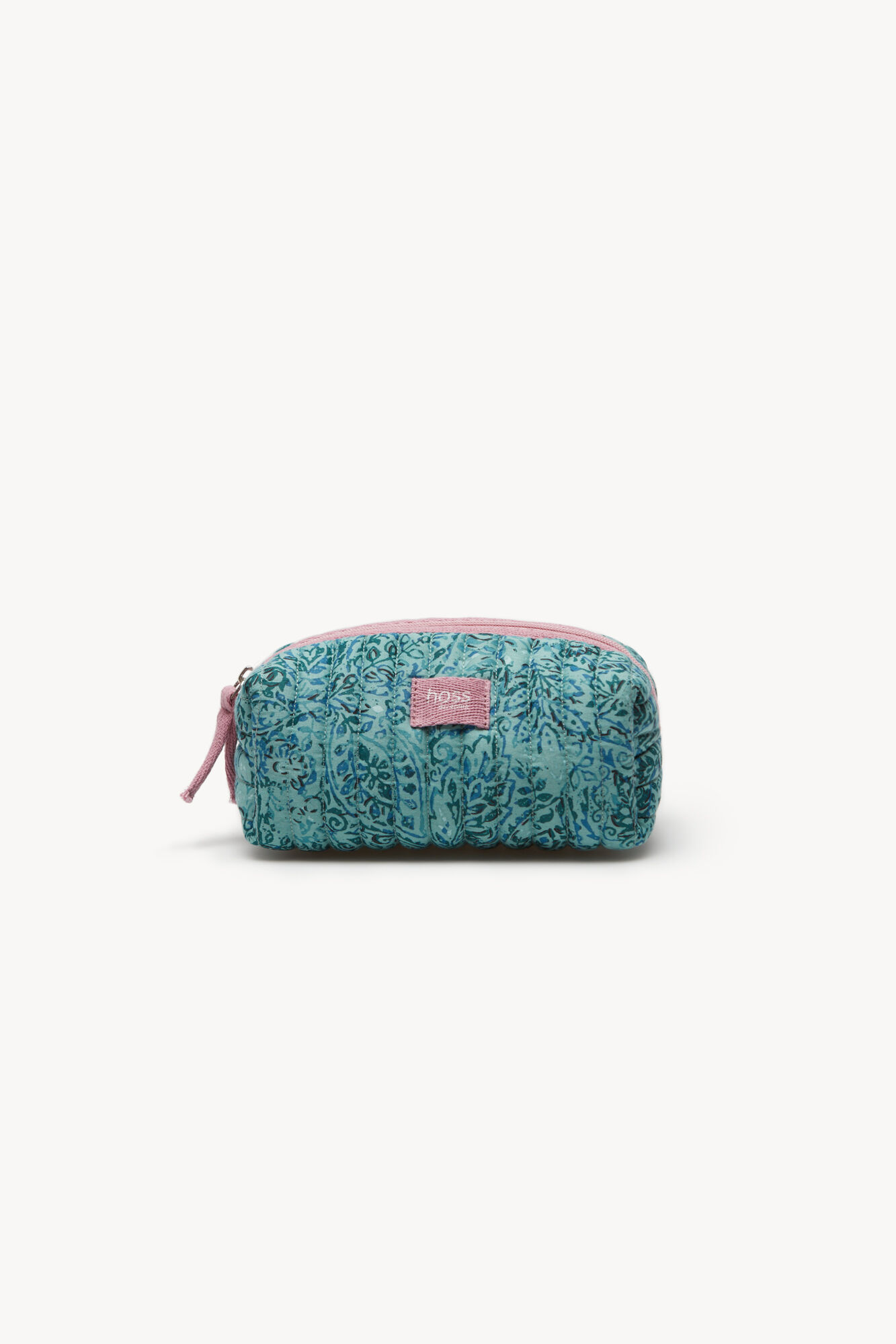 Nécessaire Mara em algodão estampado - Azul