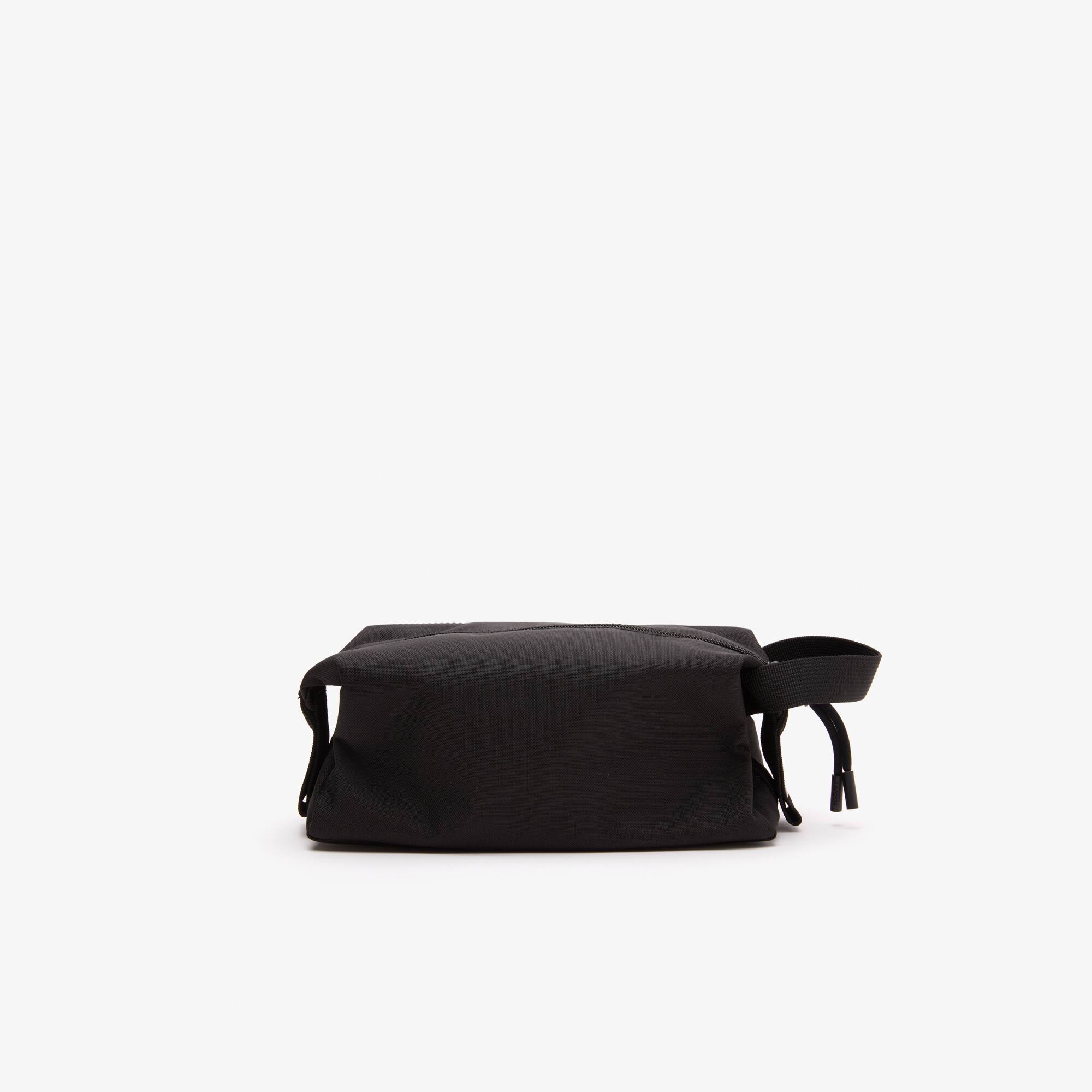 Trousse de toilette zippée unisexe avec poche sur le devant Trousse de toilette - Noir - Lacoste - Unisex