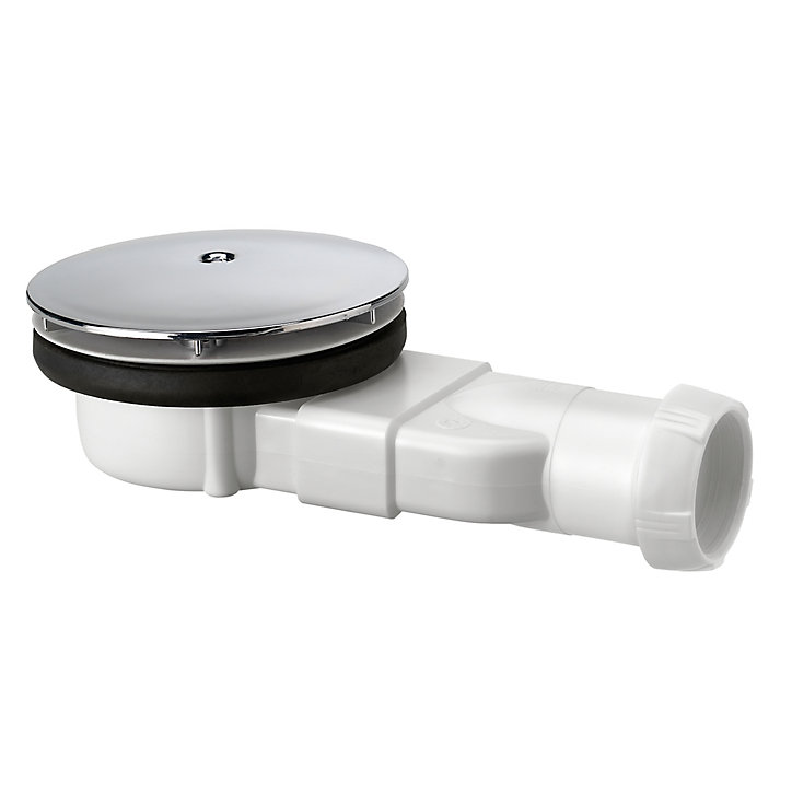 Bonde de douche extra-plate 90mm Wirquin