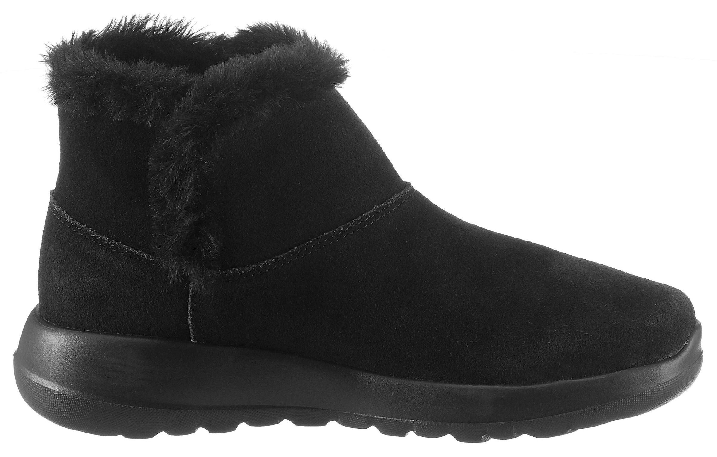 Skechers Winterboots »On the Go Joy - Bundle Up«  Snowboots mit Fellimitat-Besatz