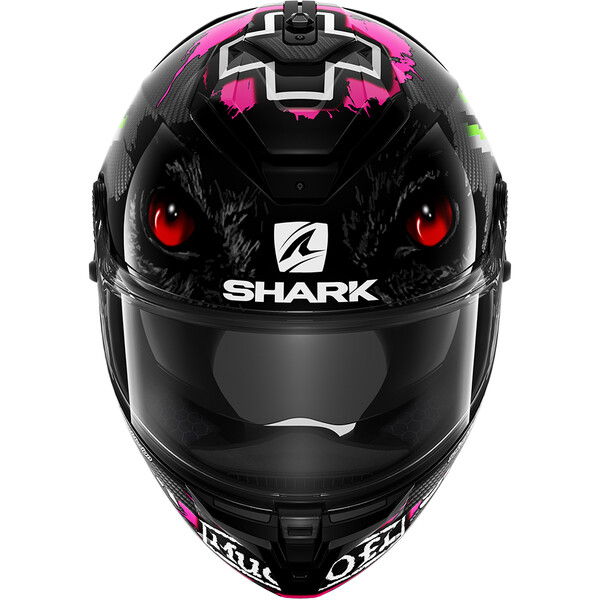 Shark - Casque Spartan GT Carbon Replica Scott Redding Signature Carbone / Blanc / Rose / Gris / Vert