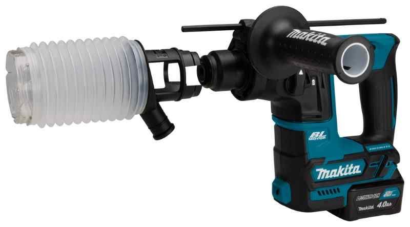 Makita HR166DSMJ 12V Max Boorhamer set (2x4.0Ah) in Mbox met stofafzuiging