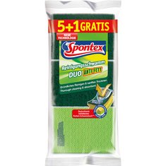 Éponge Duo Anti-Gras, 5+1 GRATUIT