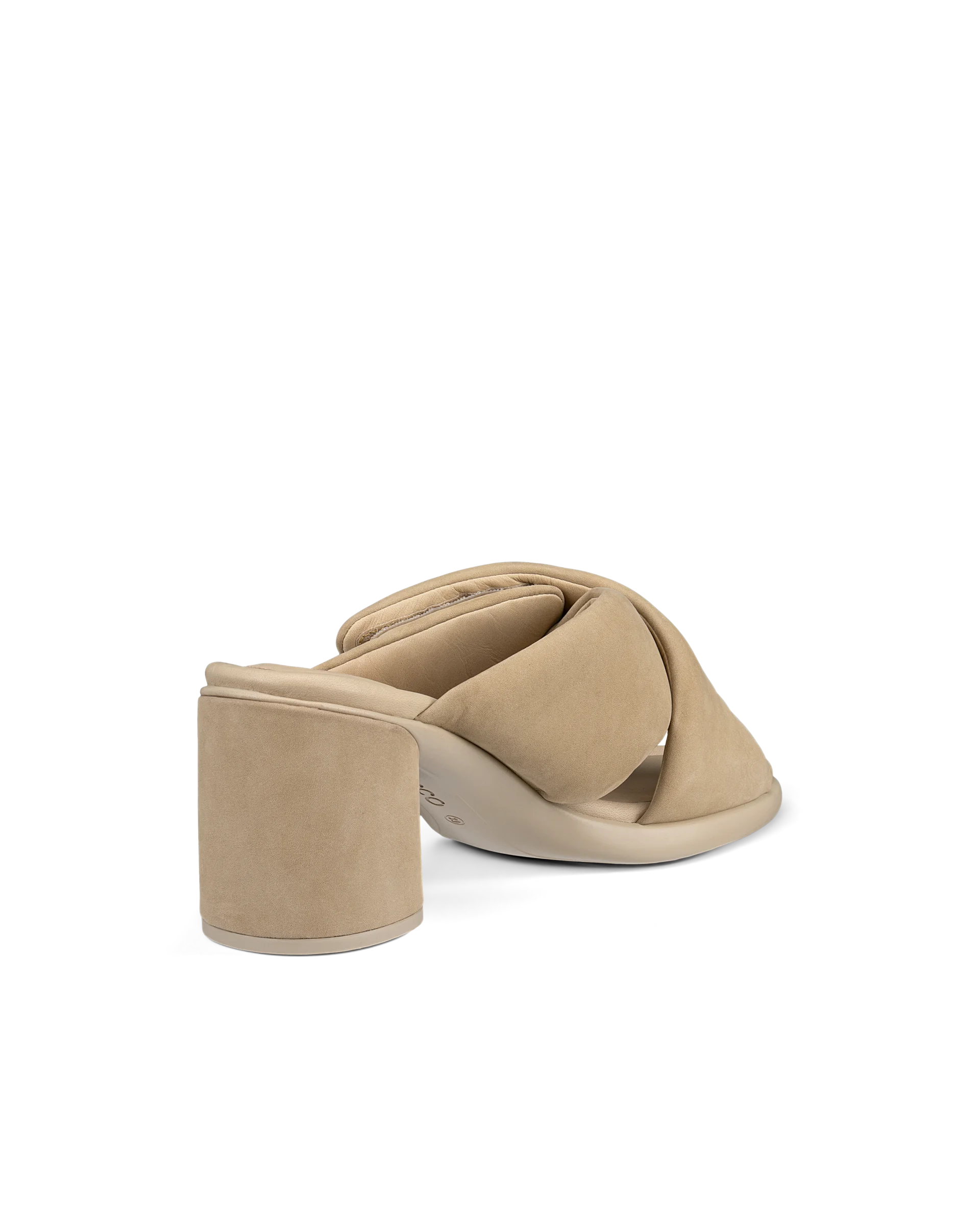 ECCO SCULPTED SANDAL LX 55 Damen Ledersandale mit Absatz Beige