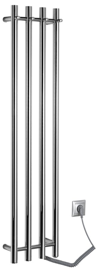 Sapho Papinado elektrische handdoekradiator 26.3x120cm chroom 85W