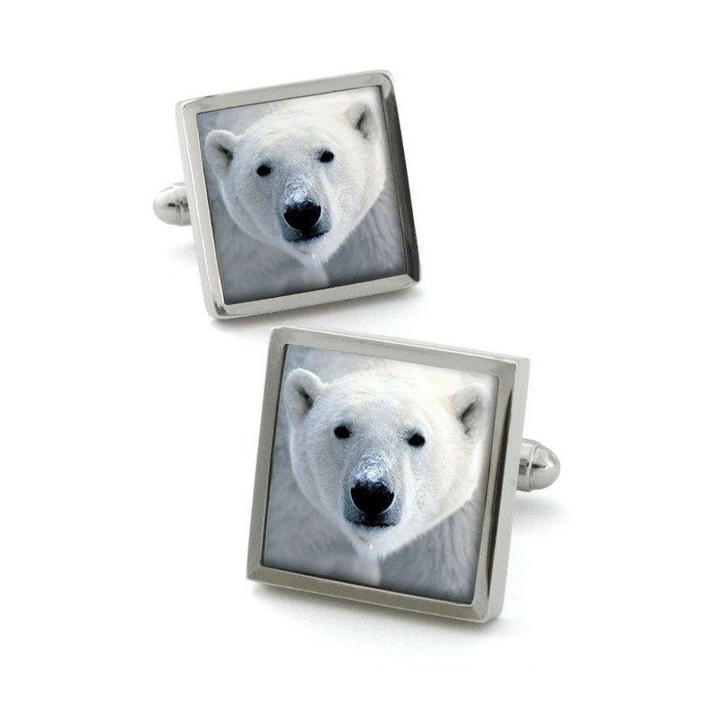 Boutons de manchette, Polar Bear