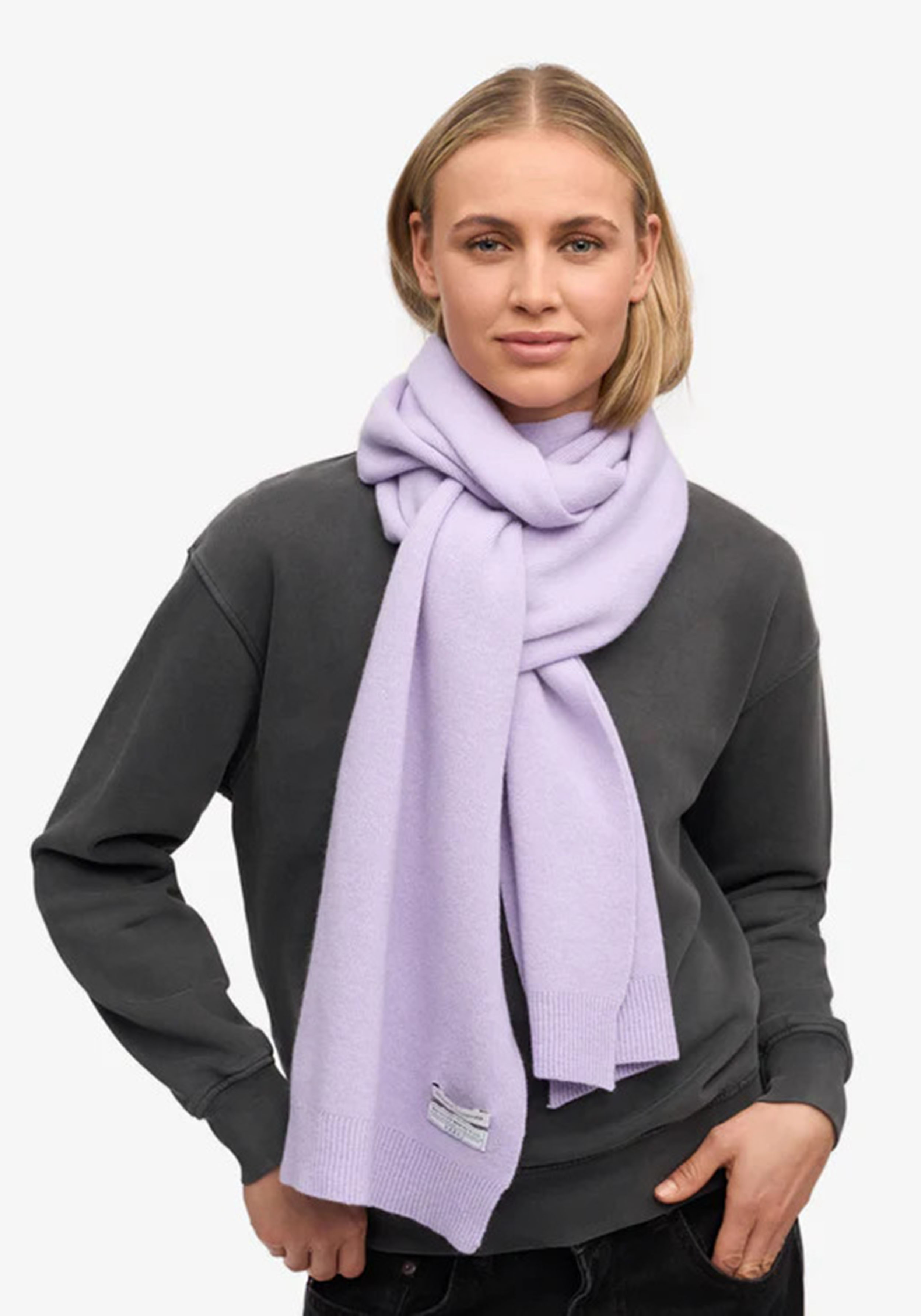 Colorful Standard Merino-Wollschal Soft Lavender