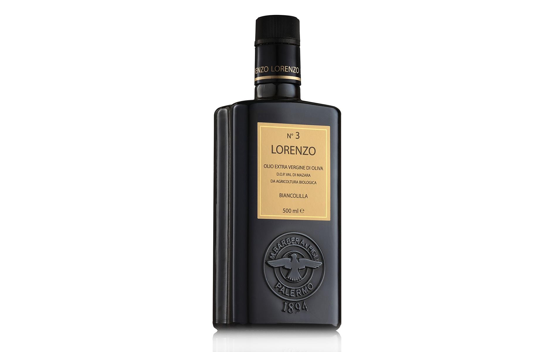 Olivenöl Extra Vergine Lorenzo Nr. 3 0.5 lNatives Speiseöl aus Oliven