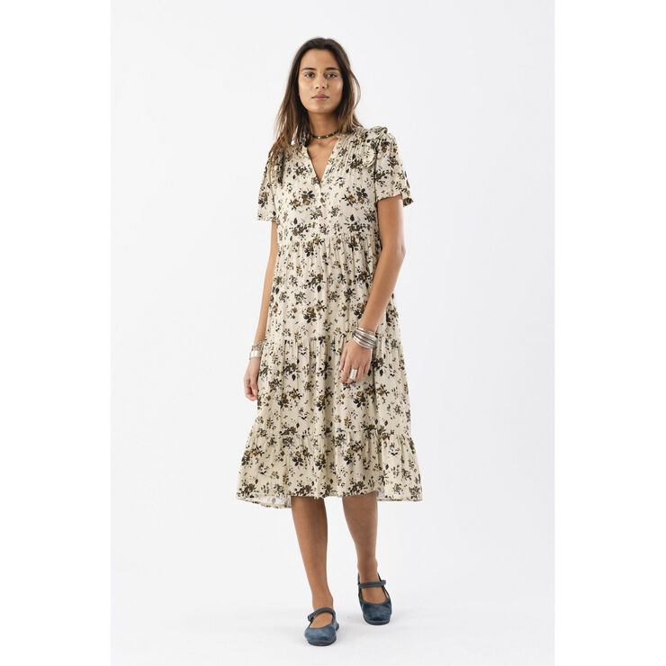Lollys Laundry FreddyLL Midi Dress SS Flower print