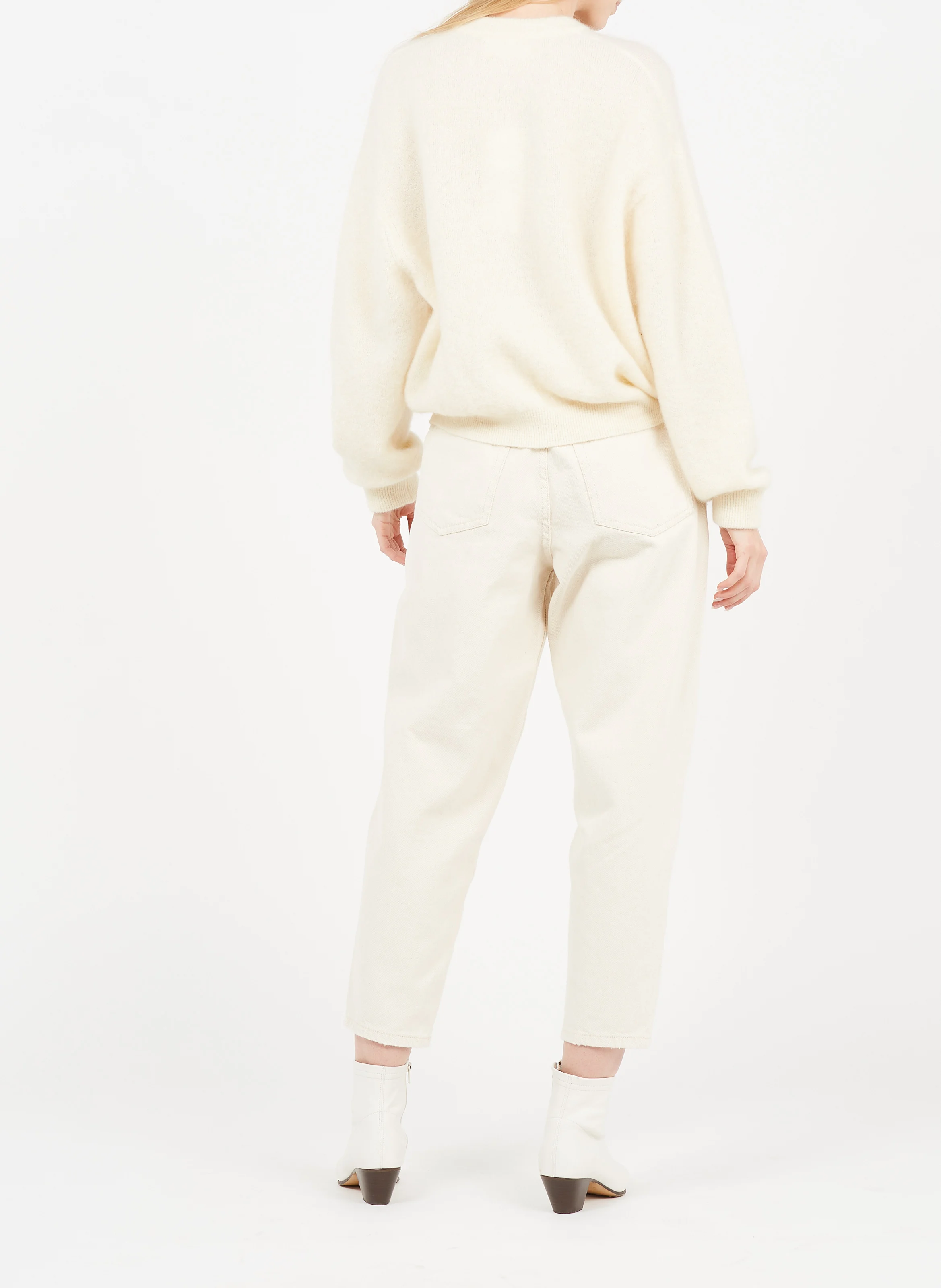 TINEBOROW - Jean droit en coton | Beige