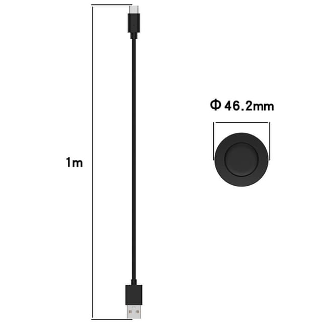 Xiaomi Watch S1 magnetisk trådløs oplader Smart Watch bærbar opladningsstation