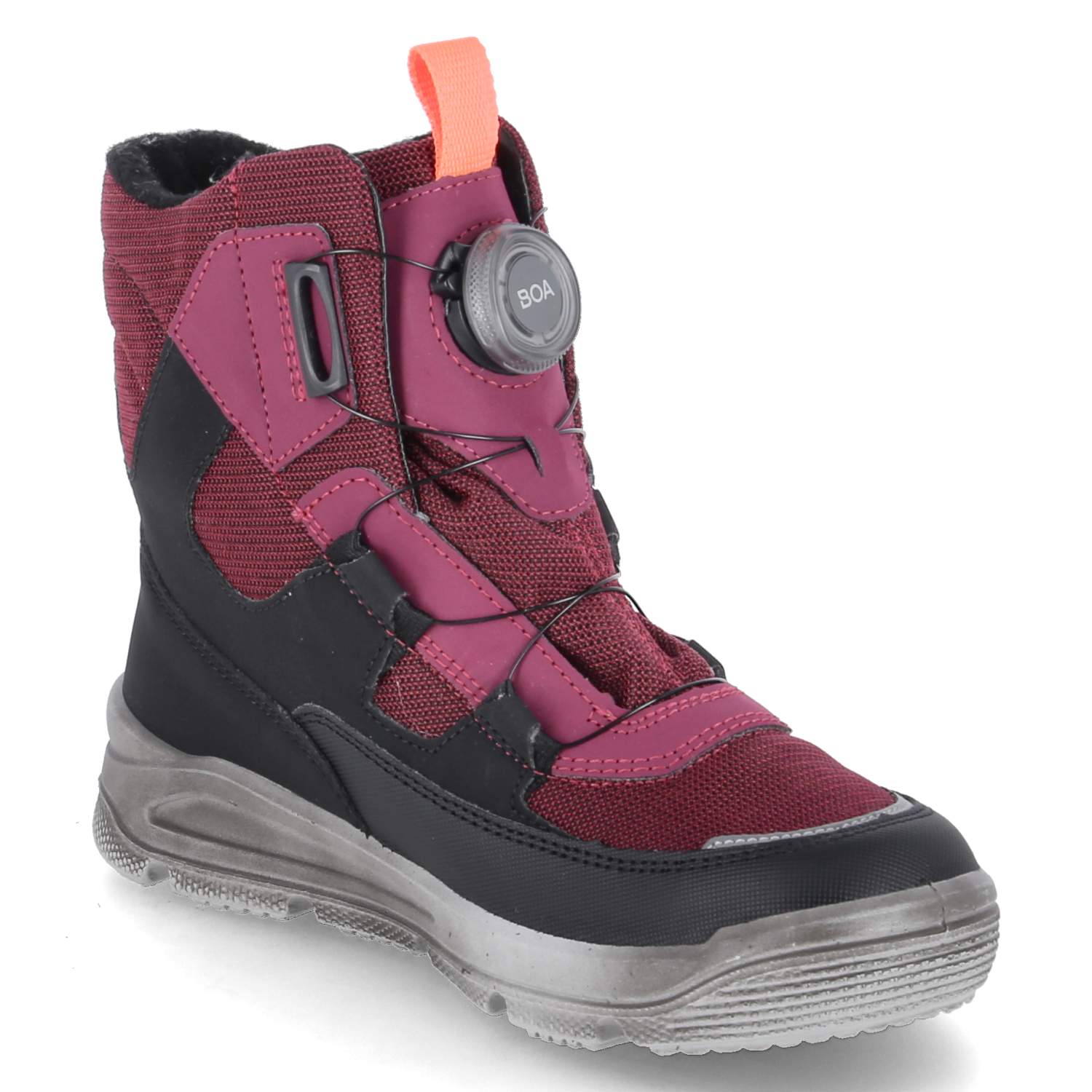 Superfit Winterstiefeletten MARS - rot/schwarz