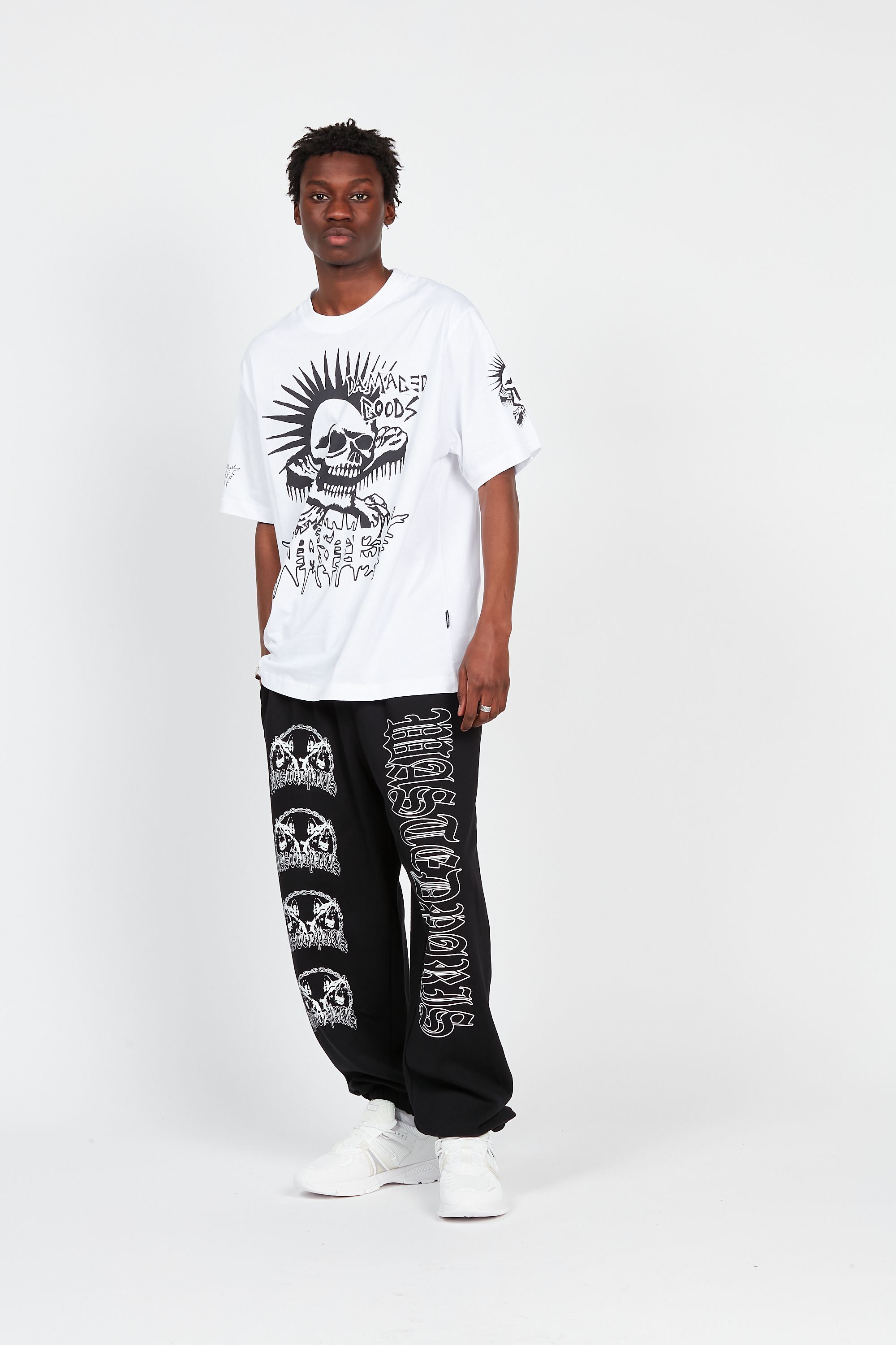 WASTED T-SHIRT EXIT Blanc