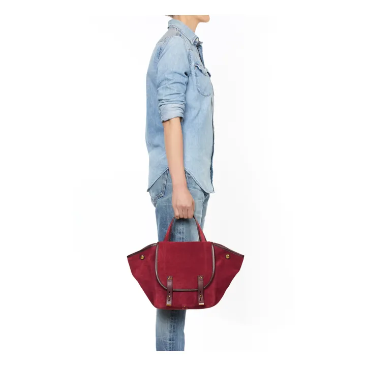 Jérôme Dreyfuss Sac Stan Panier M | Burgundy