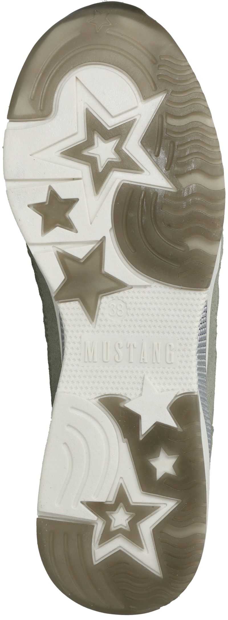 Mustang Sneakers Groen Dames
