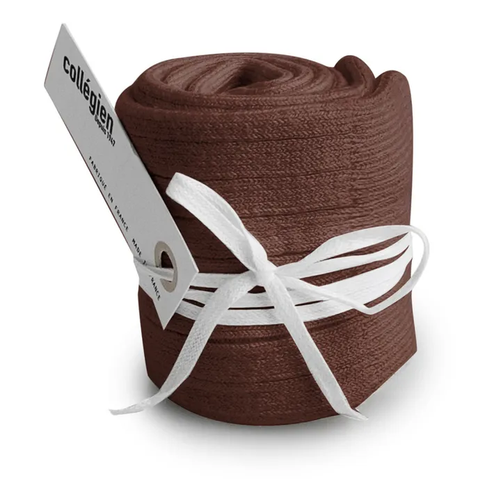 Collégien Chaussettes La Haute | Marron