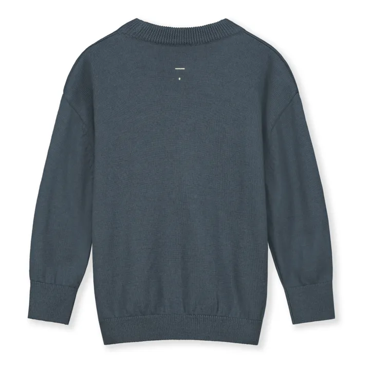 Gray Label Pull Fin | Bleu gris