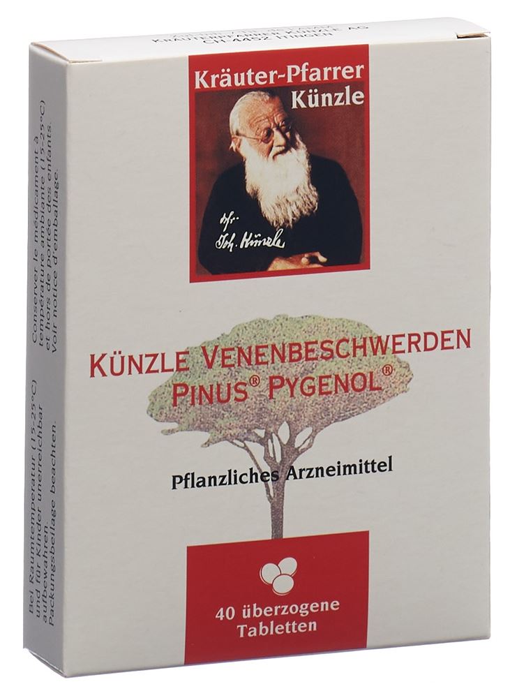 PINUS PYGENOL Venenbeschwerden<br>40 Stück, Blister, Filmtablette
