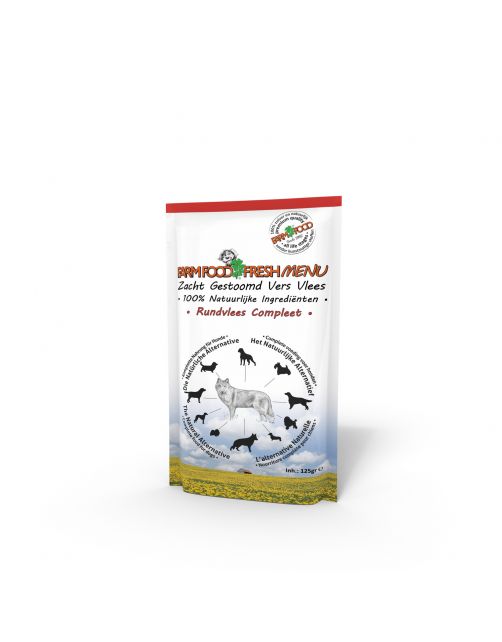 Farm Food Fresh Menu 125 g - Hondenvoer