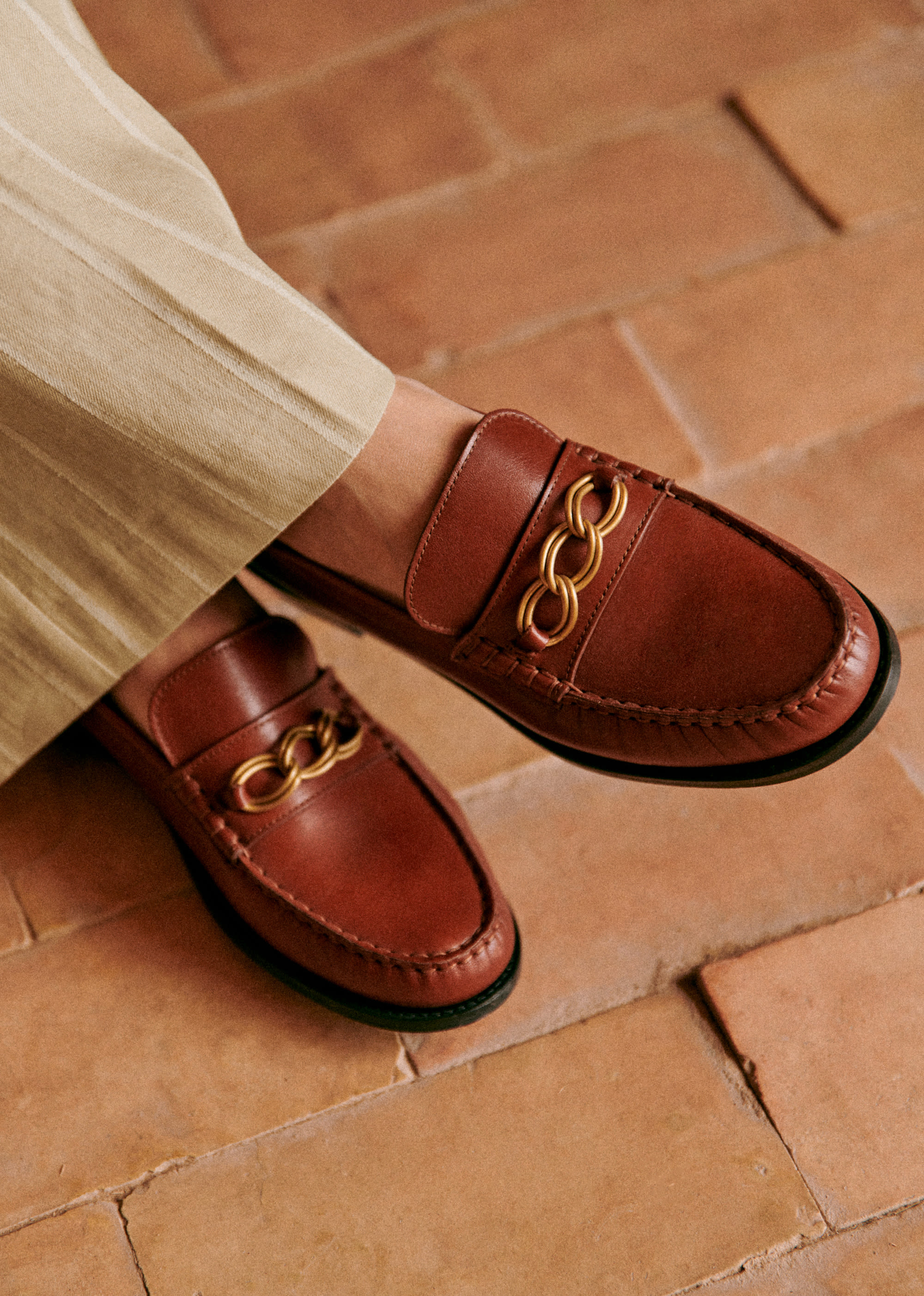 Mocassins Vicky - Camel Lisse - SOULIERS/SOULIERS Mocassins 5906305
