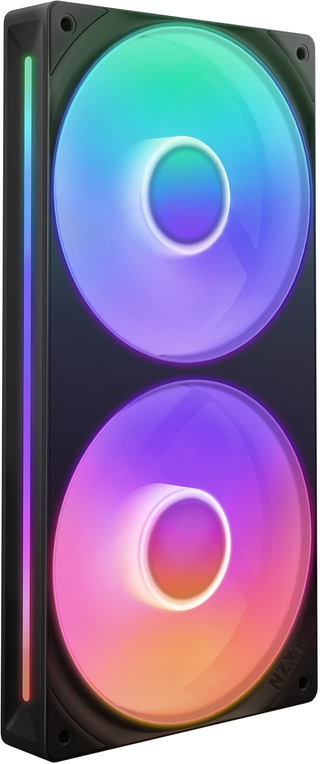 NZXT F240 RGB Core 240mm Unibody blæser (sort)