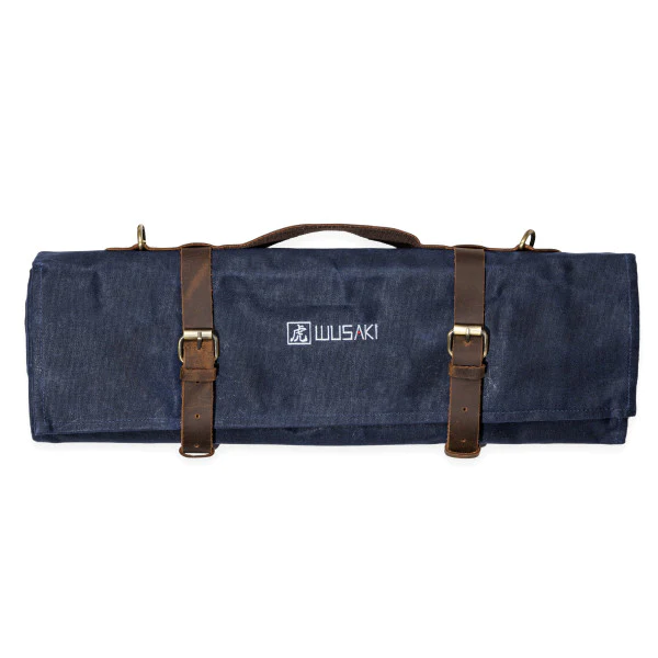 Trousse Wusaki 16 places effet bleu denim Wusaki