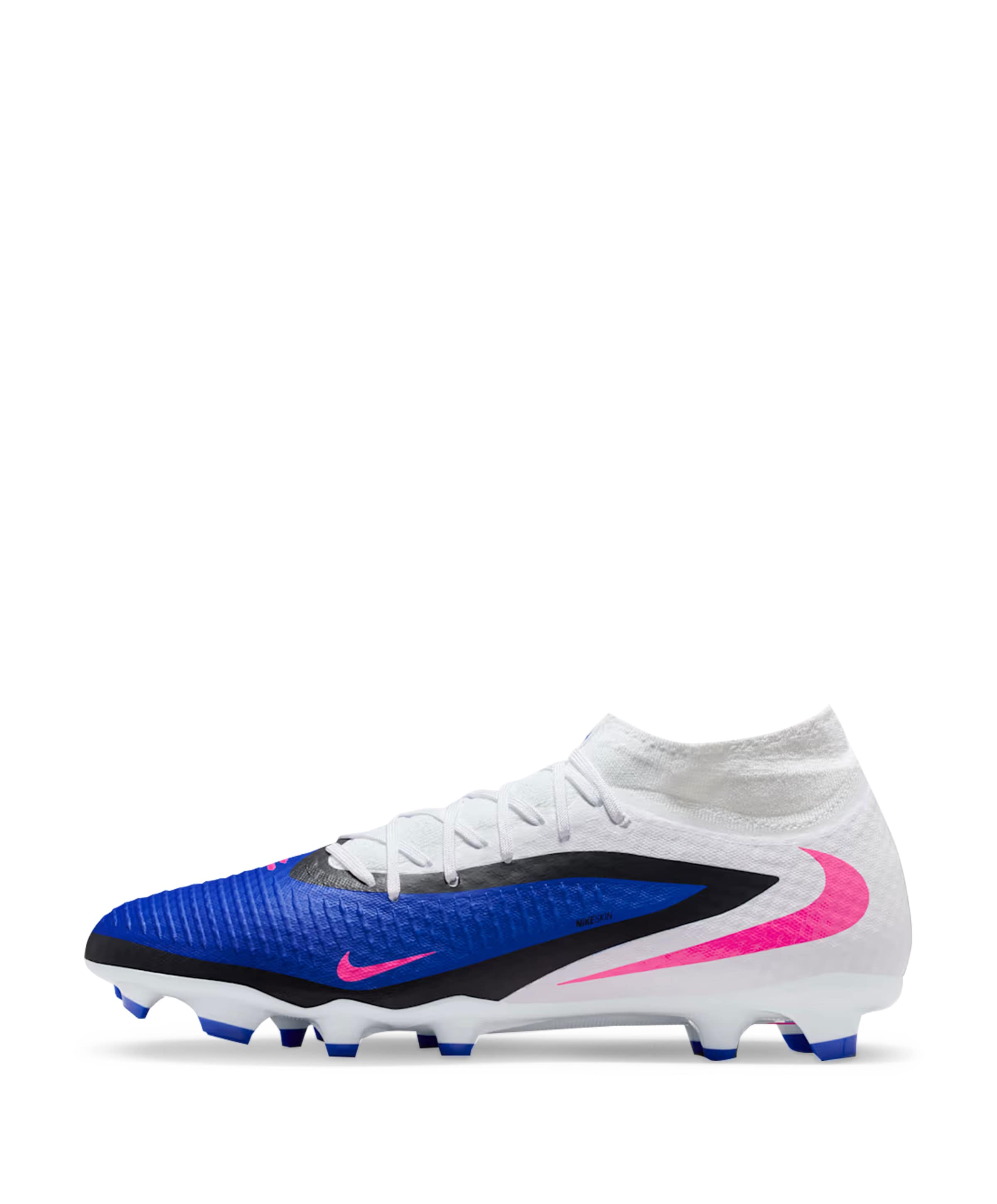 Nike Phantom 6 High Acad Fg/mg heren voetbalschoenen blauw