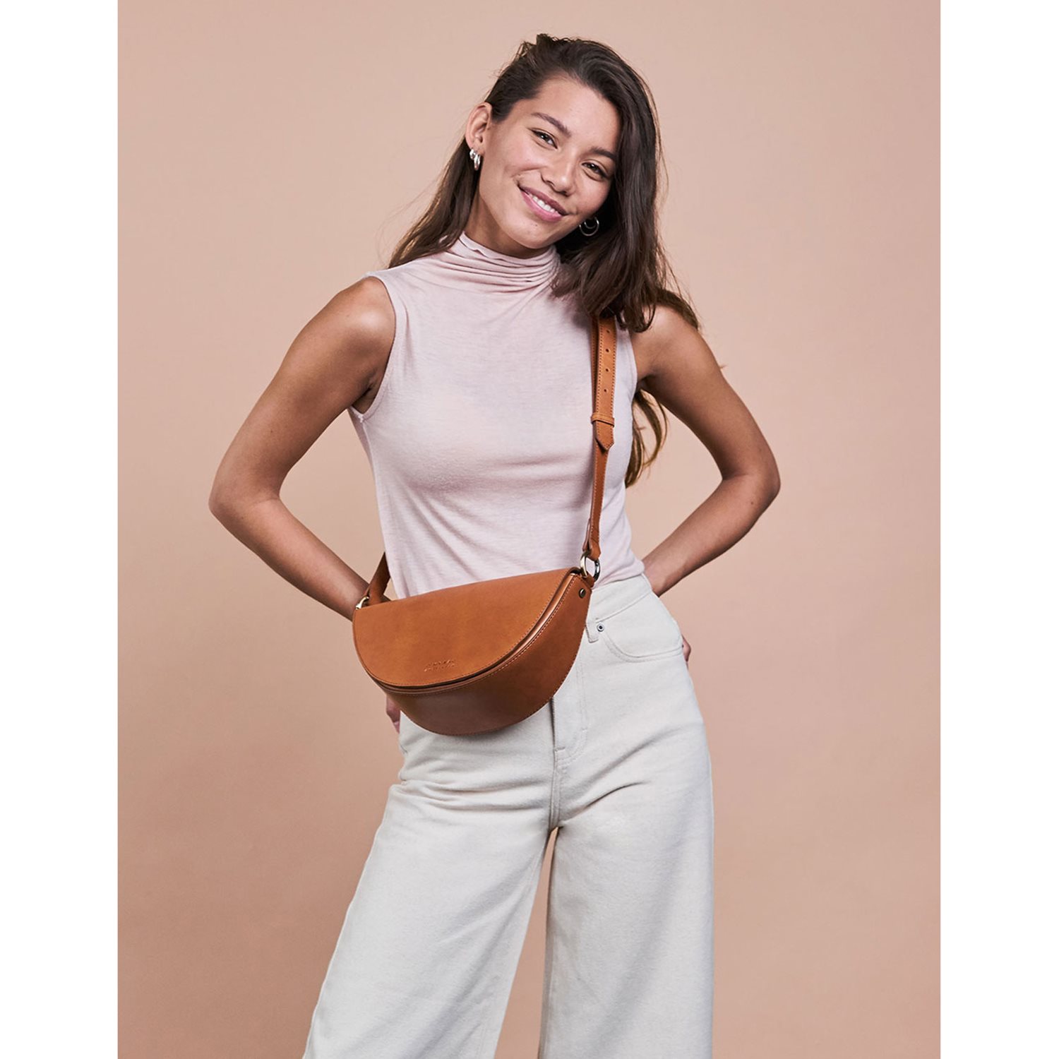 O My Bag Laura Shoulderbag cognac