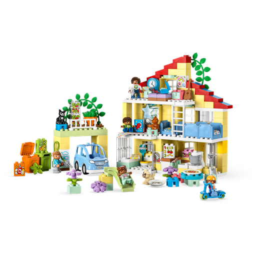 LEGO Duplo 3-I-1 Familiehus