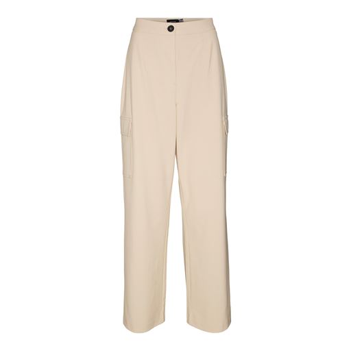 Vero Moda Sasie Cargobukser, Irish Cream, 36/L34