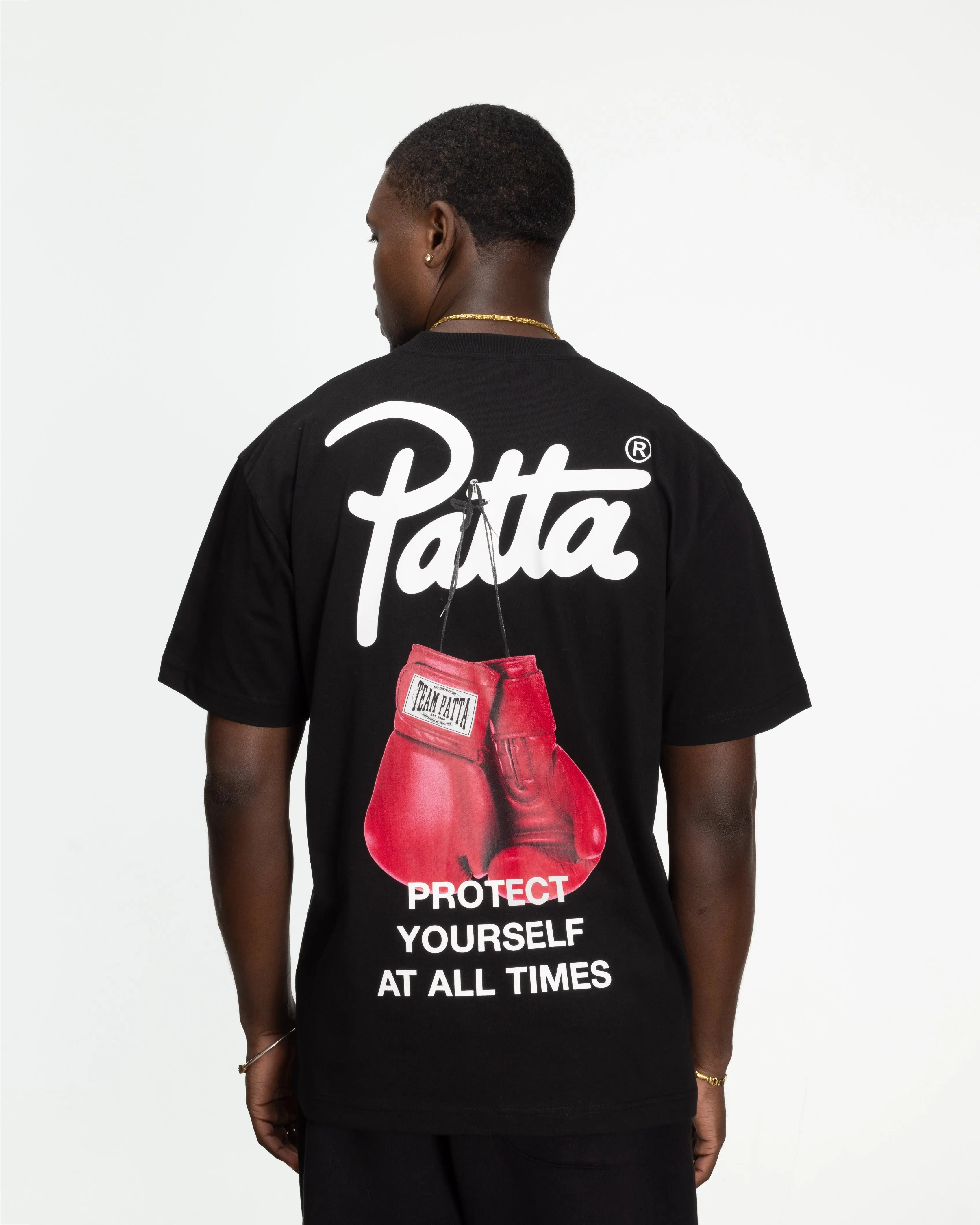 Patta Protect Yourself T-Shirt (Black)