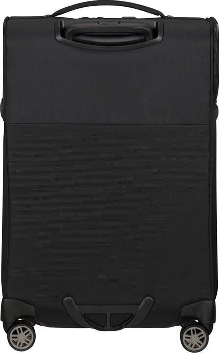 Samsonite Airea Spinner 55 - Zachte Handbagage Koffer - Zwart