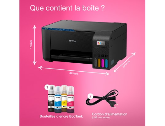 EPSON - Imprimante multifonction réservoir d'encre EcoTank ET-2860