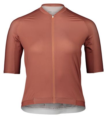 Maillot Manches Courtes Femme Poc Pristine Himalayan Salt Marron