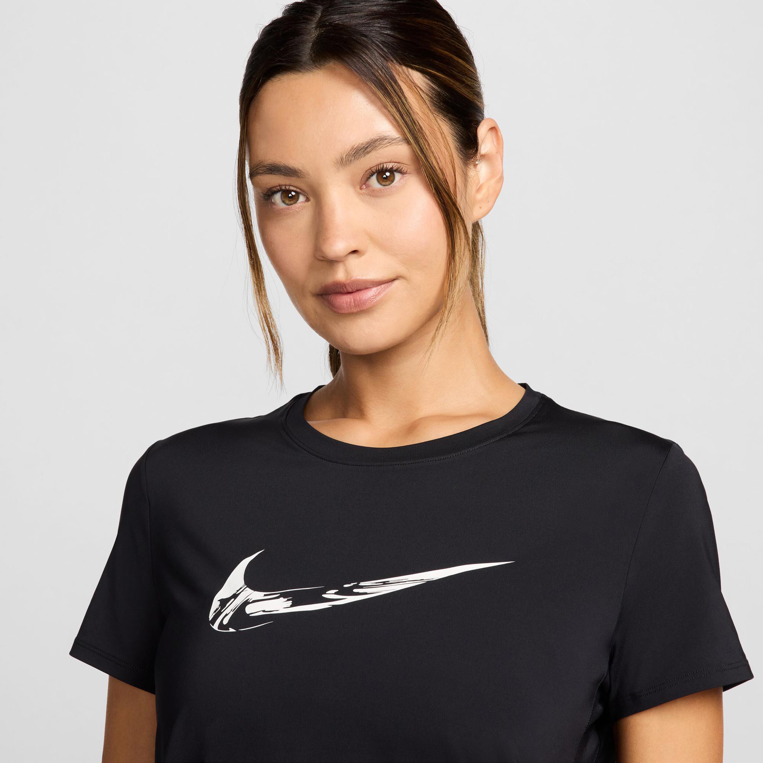 Nike Dri-Fit One Swoosh Maillot De Course Femmes - Noir