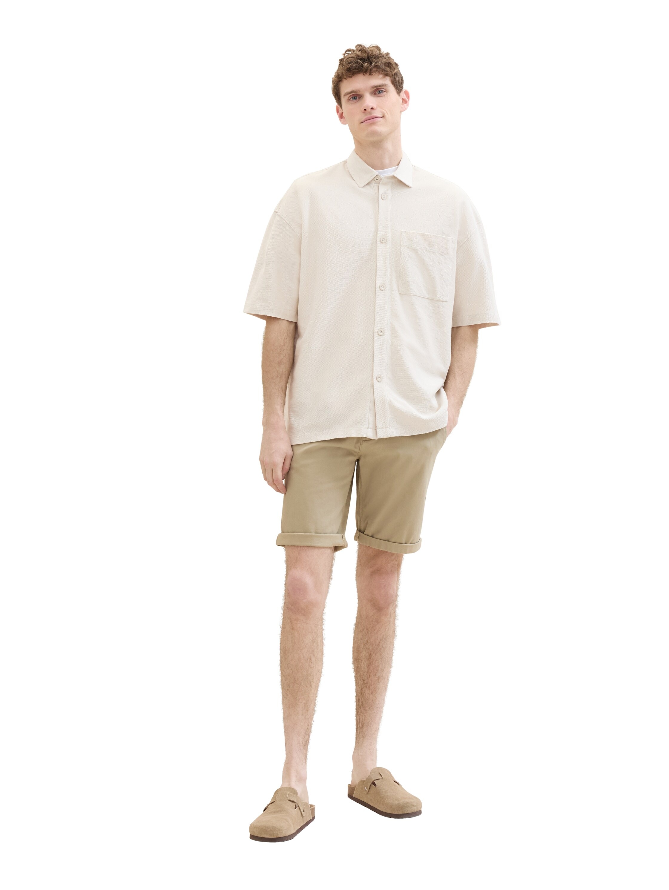 TOM TAILOR Bermudas  Sommerhose mit Paspeltasche