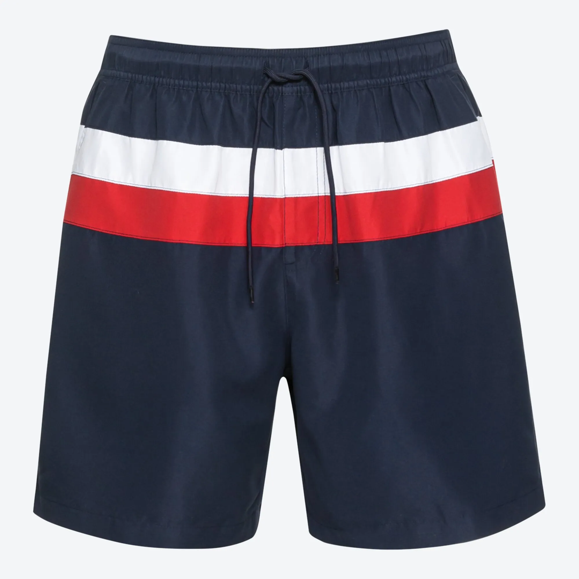 Herren-Badeshorts mit Streifen