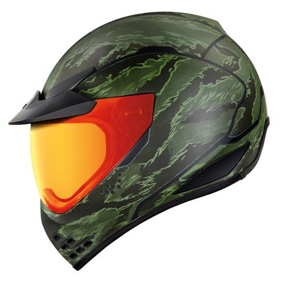 Casque Icon DOMAIN - TIGER'S BLOOD - Vert