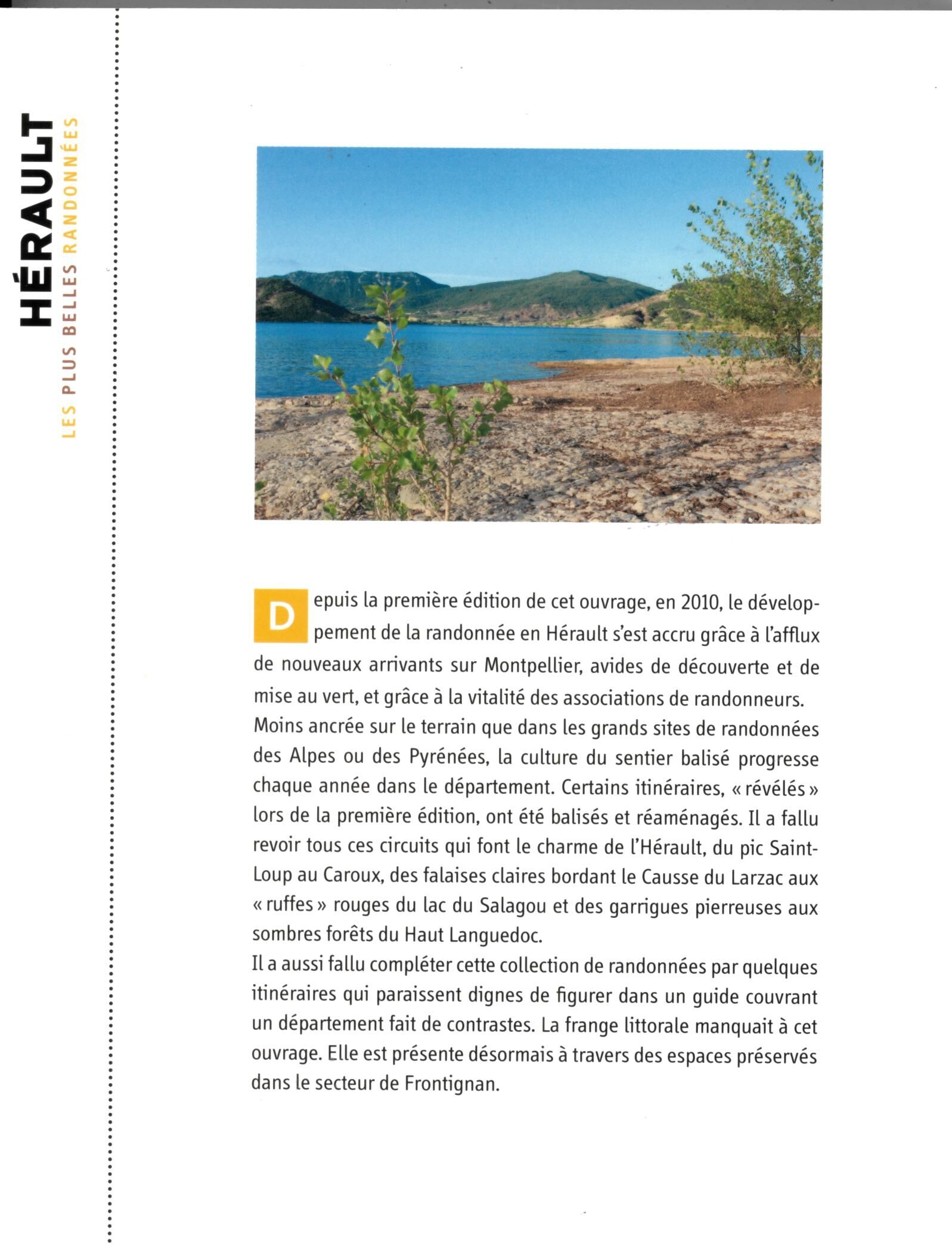 GLENAT - HERAULT LES PLUS BELLES RANDONNEES