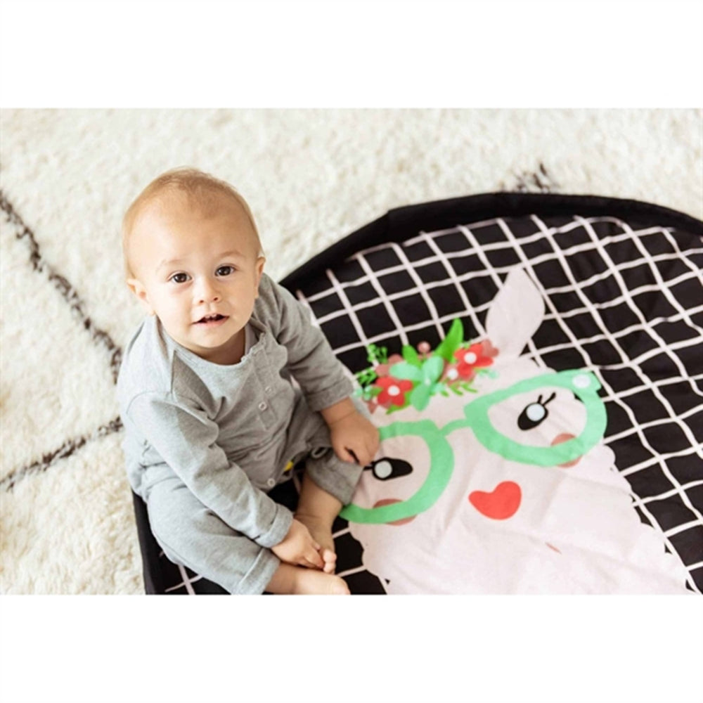 3-i-1 Legetæppe Soft Lama - Play&Go → Luksusbaby.dk