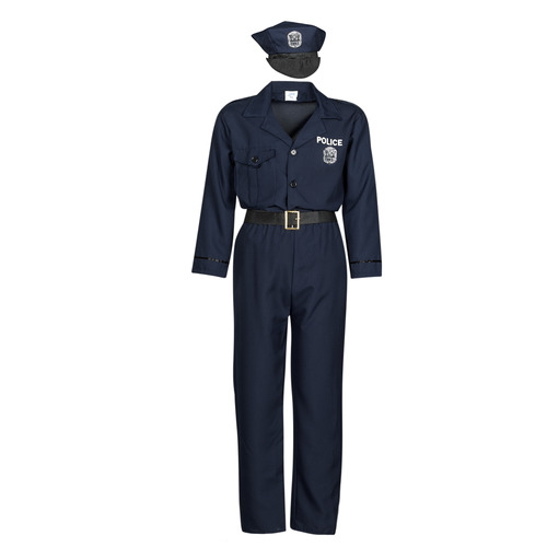 Fun Costumes - COSTUME ADULTE OFFICIER DE POLICE - Multicolore