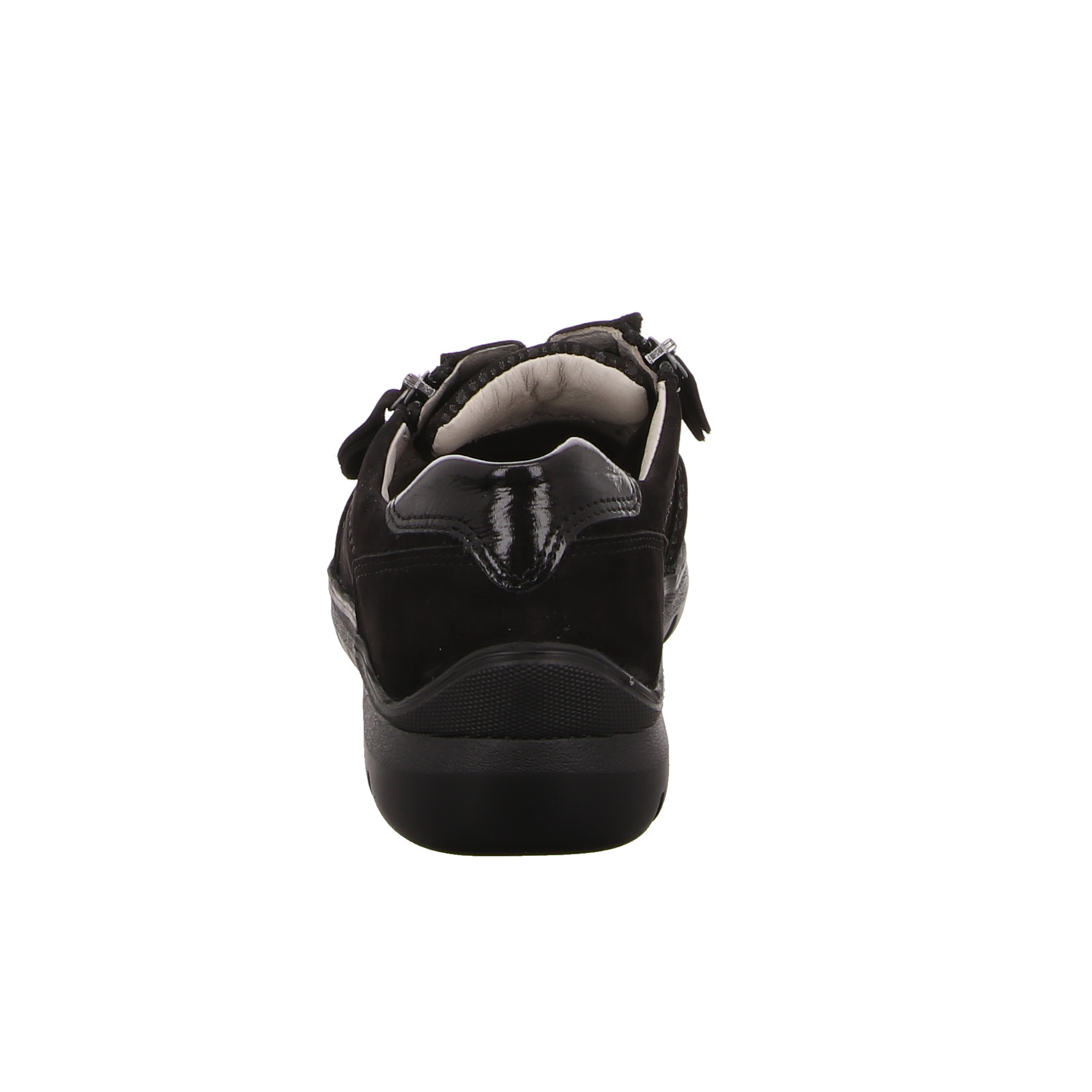Waldläufer Schnürhalbschuh schwarz