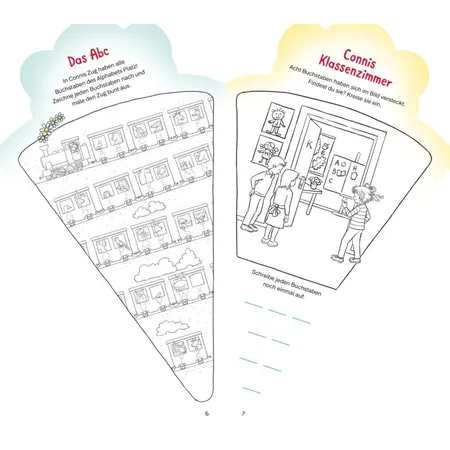 Carlsen Verlag Conni Gelbe Reihe (Beschäftigungsbuch): Schultüte: Mein supertoller Schulanfang